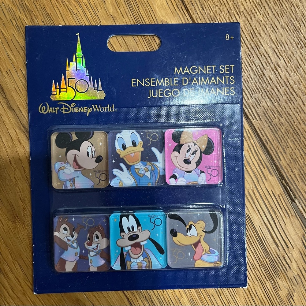 Disney 50th anniversary magnet set